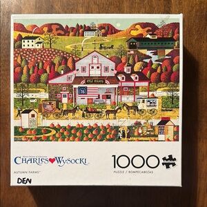 Buffalo Charles Wysocki Autumn Farms 1000-Piece Puzzle